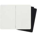 Moleskine Cahier Journals Large Black Square Pack 3