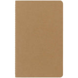 Moleskine Cahier Journals Large Kraft Brown Plain Pack 3