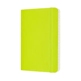 Moleskine Notebook Pocket Ruled Lemon Green Soft