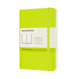 Moleskine Notebook Pocket Plain Lemon Green Soft