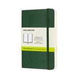Moleskine Notebook Pocket Myrtle Green Soft Cover Plain