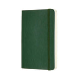 Moleskine Notebook Pocket Myrtle Green Soft Cover Plain