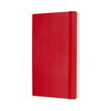 Moleskine Notebook Large Scarlet Red Soft Cover Ruled