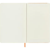 Moleskine LE Vegea Notebook Capri Orange Large Ruled Soft Cover w/Gift Box