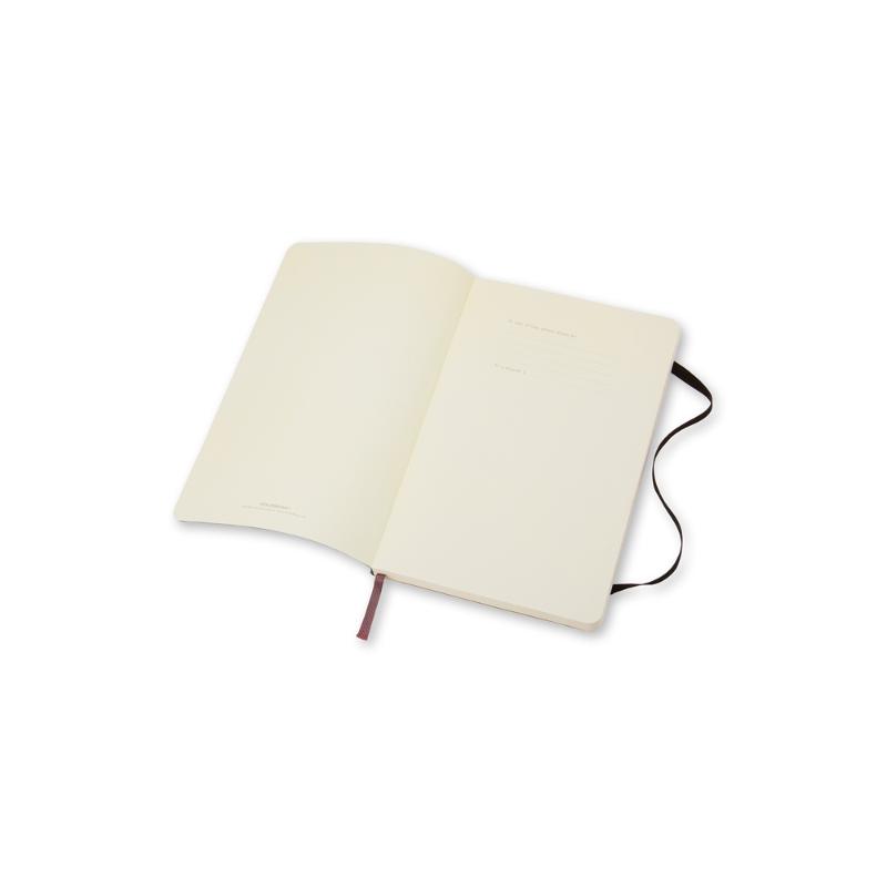 Moleskine Notebook Large Ruled Black Soft