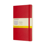 Moleskine Notebook Large Square Scarlet Red Soft Cover