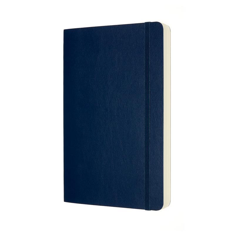 Moleskine Notebook Large Expanded Plain Sapphire Blue Soft