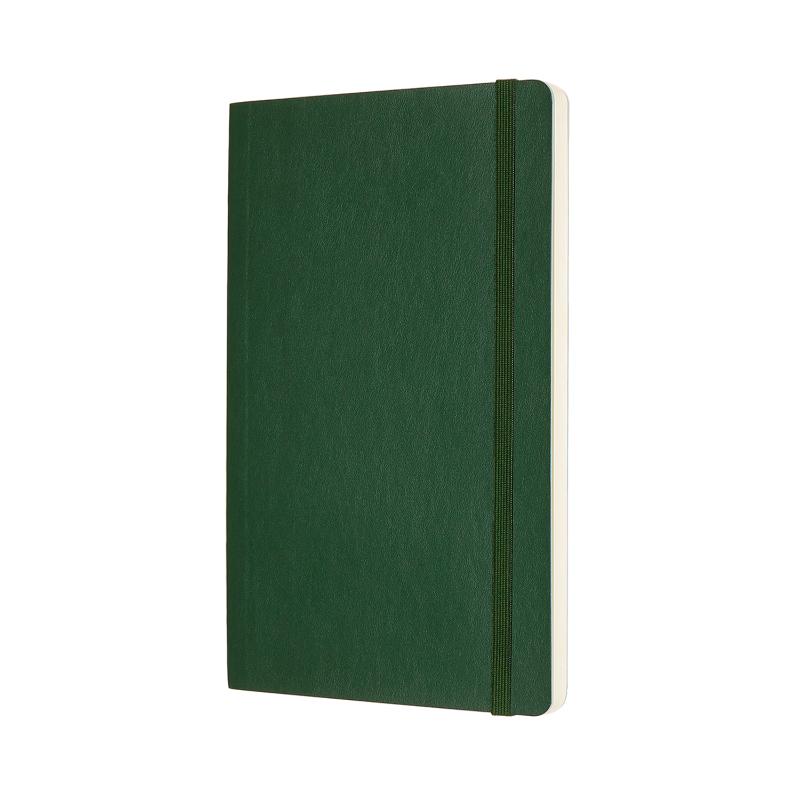 Moleskine Notebook Large Myrtle Green Soft Cover Plain