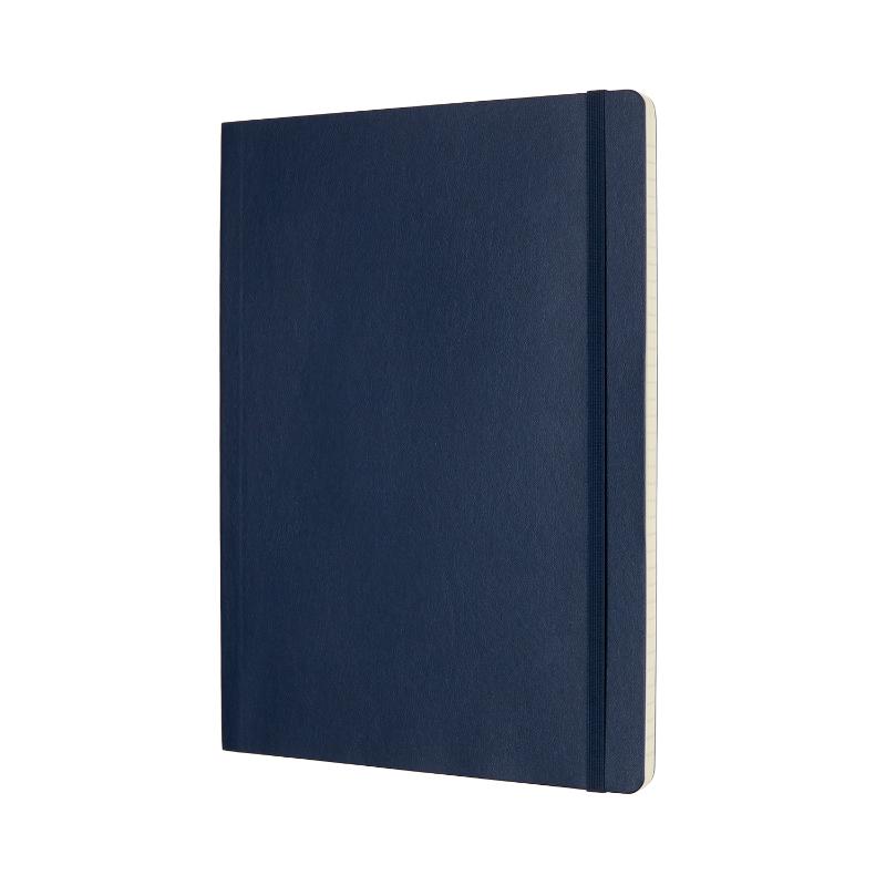 Moleskine Notebook XL Sapphire Blue Soft Cover Ruled