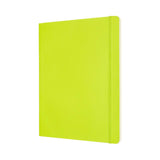 Moleskine Notebook XL Ruled Lemon Green Soft