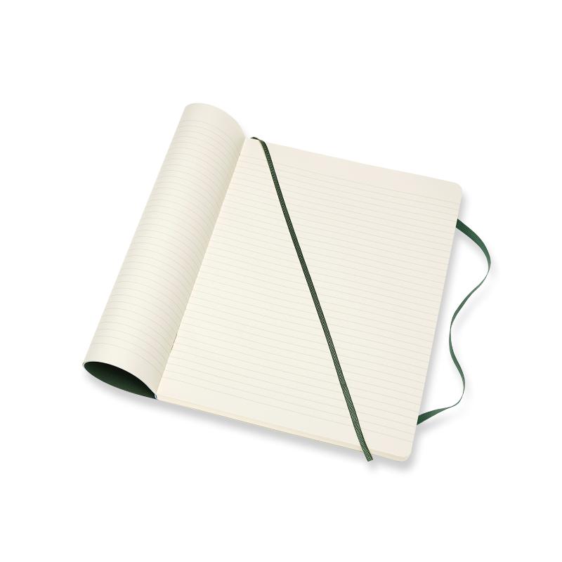 Moleskine Notebook XL Ruled Myrtle Green Soft