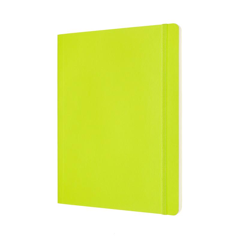 Moleskine Notebook XL Plain Lemon Green Soft