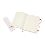 Moleskine Notebook XL Scarlet Red Soft Cover Plain