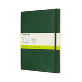Moleskine Notebook XL Myrtle Green Soft Cover Plain
