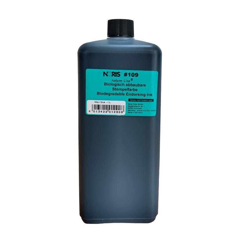 Noris #109 Biodegradable Ink 1 Litre Blue