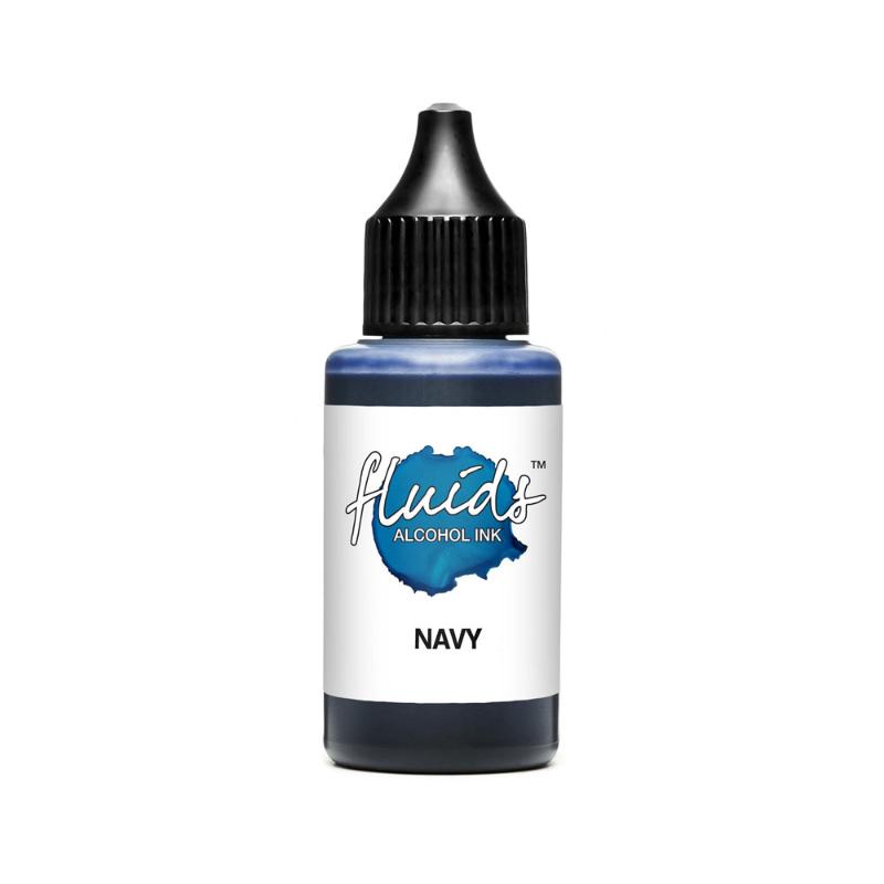 Octopus Fluids Alcohol Ink Navy Blue 30ml