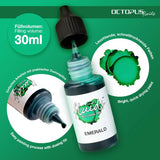 Octopus Fluids Alcohol Ink Emerald Green 30ml