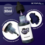 Octopus Fluids Alcohol Ink Shadow Grey-Blue 30ml