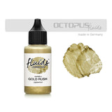 Octopus Fluids Alcohol Ink Gold Rush Metallic 30ml