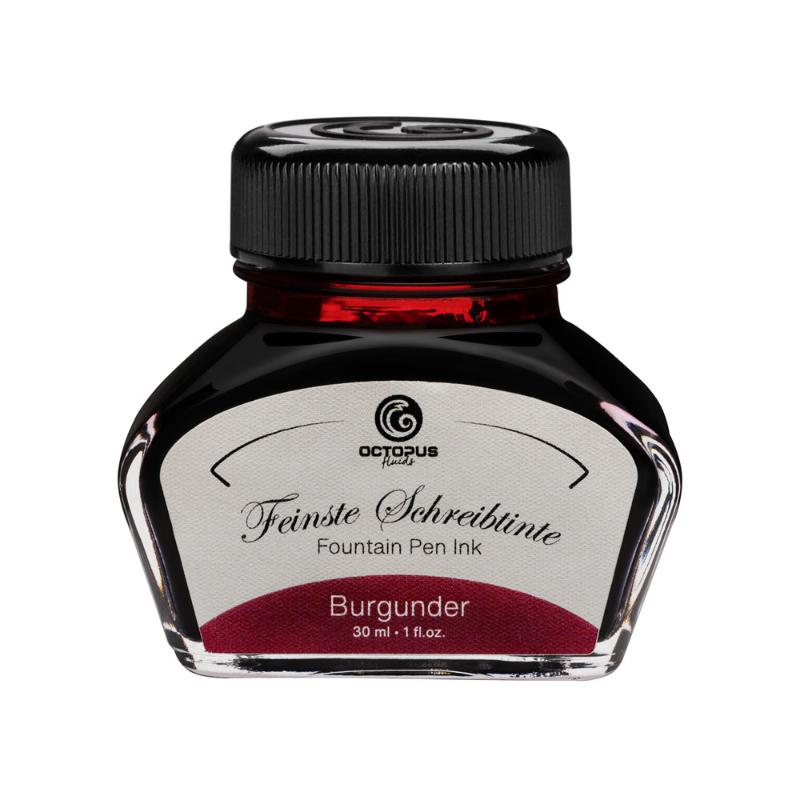 Octopus Fluids Fountain Pen Ink Burgundy (Burgunder) 30ml