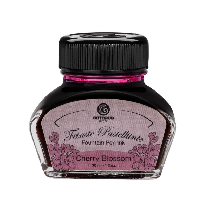 Octopus Fluids Fountain Pen Ink Pastel Cherry Blossom 30ml