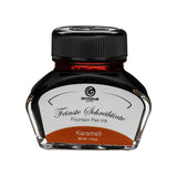 30ml Octopus Fluids Fountain Pen Ink in caramel shade for smooth writing, minimal fraying, and rich shading effects.