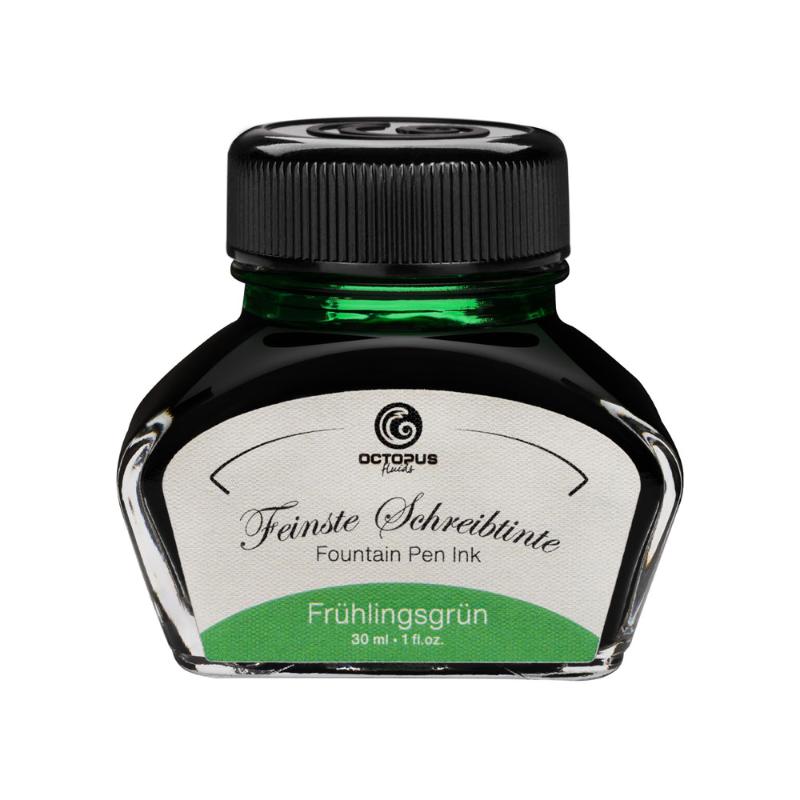 Octopus Fluids Fountain Pen Ink Spring Green (Fruhlingsgrun) 30ml