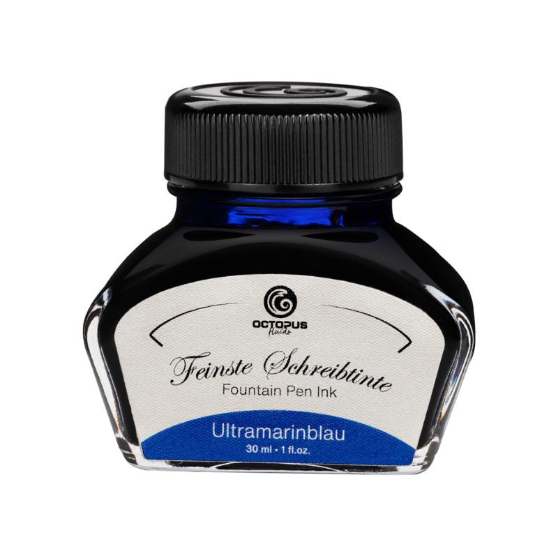 Octopus Fluids Fountain Pen Ink Ultramarine Blue (Ultramarinblau) 30ml