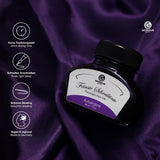 Octopus Fluids Fountain Pen Ink Aubergine 30ml