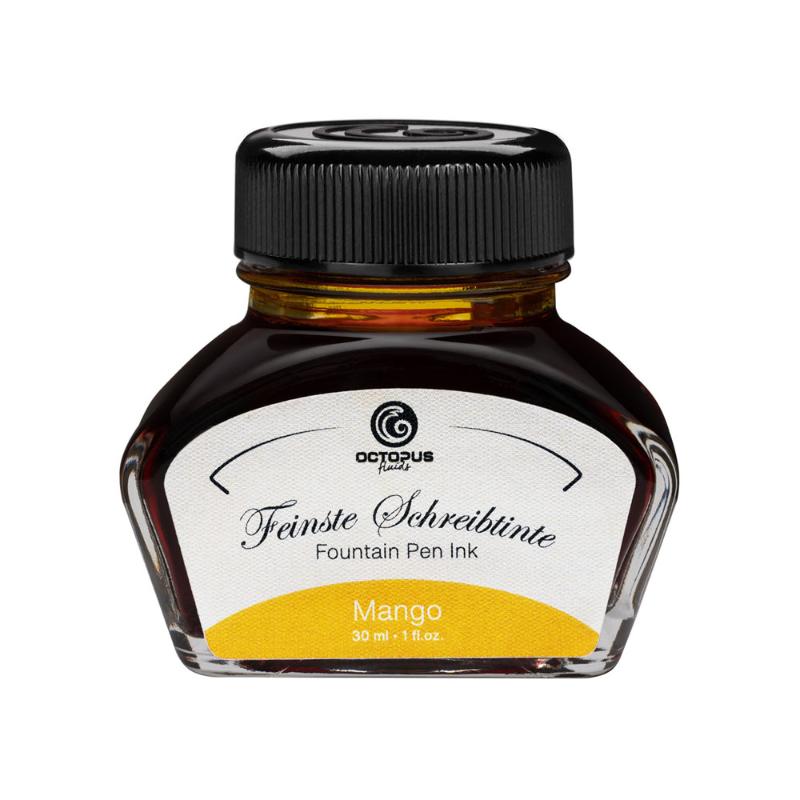 Octopus Fluids Fountain Pen Ink Mango 30ml