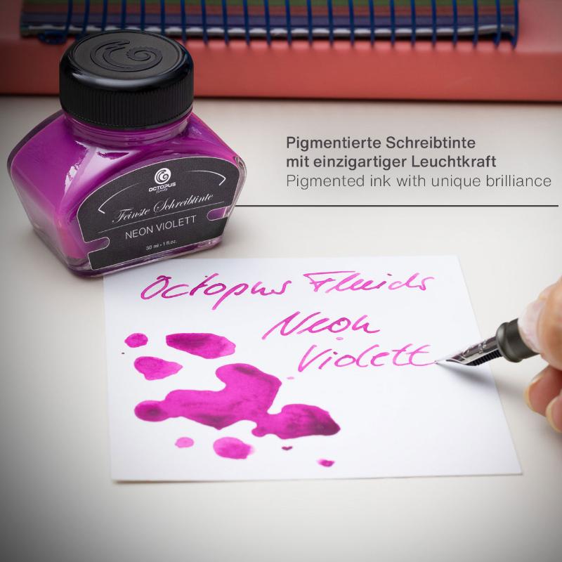 Octopus Fluids Highlighter Ink Fluorescent Neon Violet (Violett) 30ml