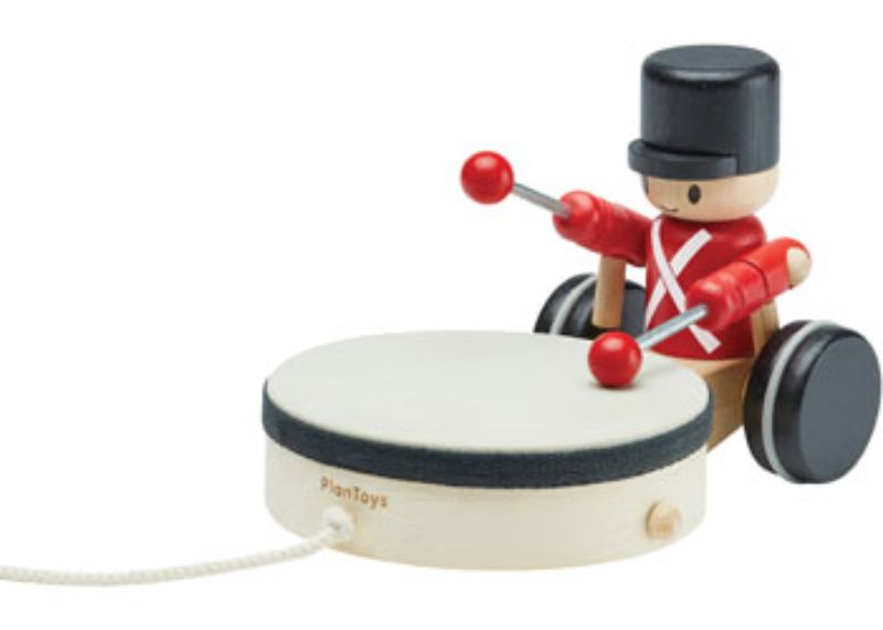 PlanToys - Pull-Along Drummer