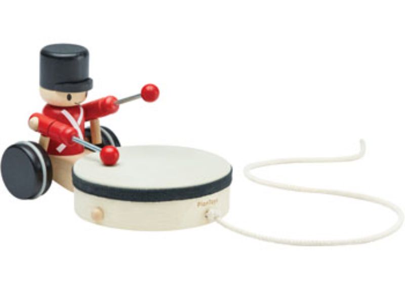 PlanToys - Pull-Along Drummer