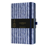 Castelli Notebook Shibori A5 Ruled Twill