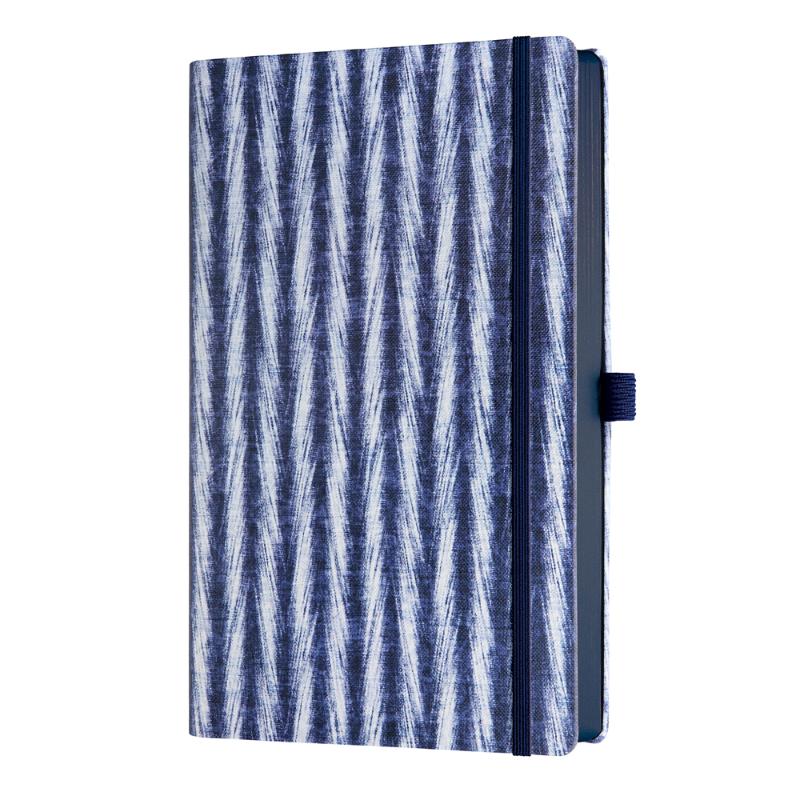 Castelli Notebook Shibori A5 Ruled Twill