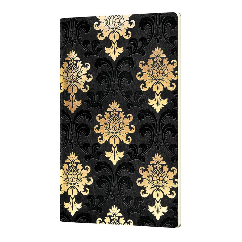 Castelli Quaderno Notebook A5 Soft Cover Baroque Gold