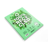 Eco-friendly Silvine Twin Wire Things to Do Pad with 120 recycled pages for organized daily planning, 280x150mm.