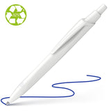 Schneider Ballpoint Pen Reco Medium Blue Ink Dark White Barrel