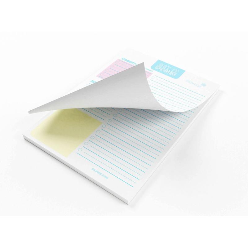 Silvine Get It Done A5 Planner Pad with 60 tear-away sheets for effective task management and prioritization.