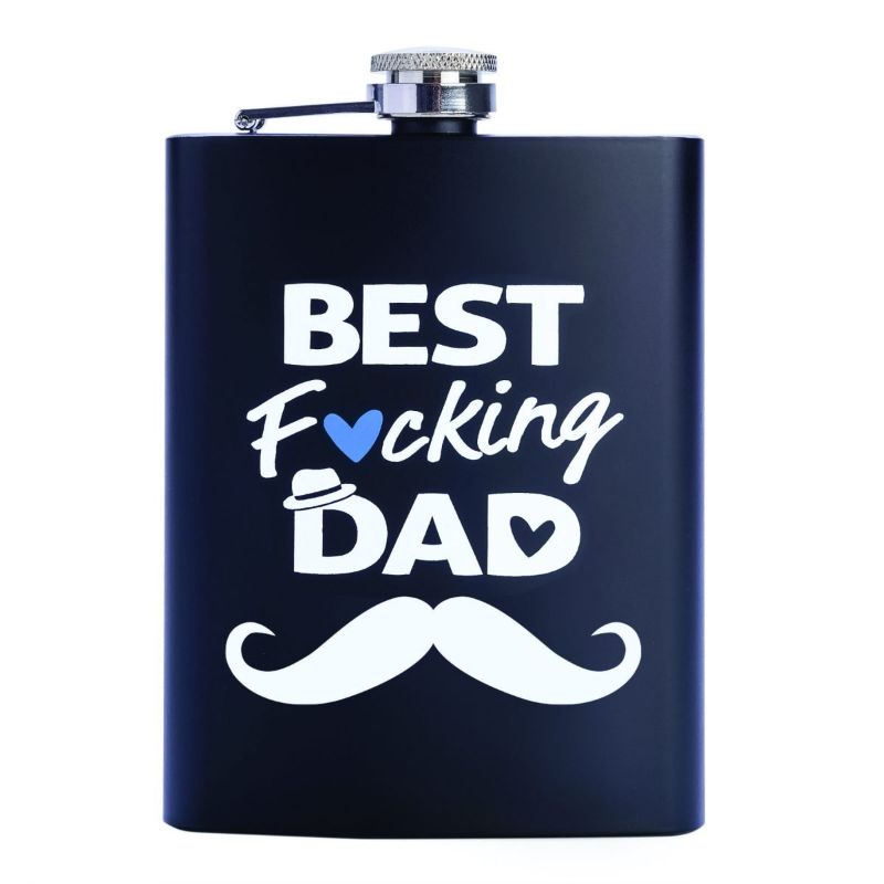 Metal Flask - Best F*cking Dad (13.5cm)