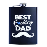Metal Flask - Best F*cking Dad (13.5cm)