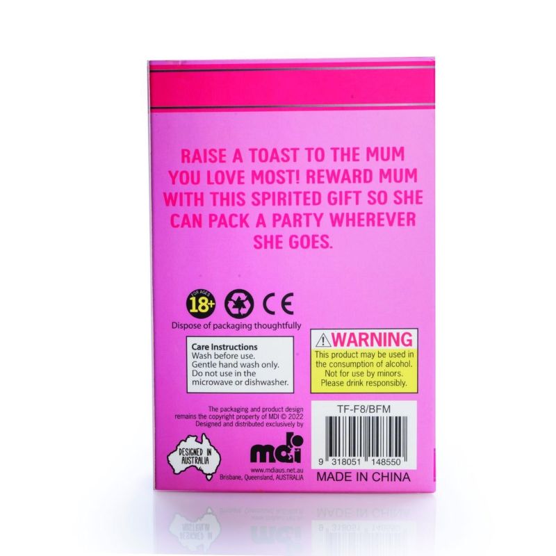 Metal Flask - Best F*cking Mum (13.5cm)