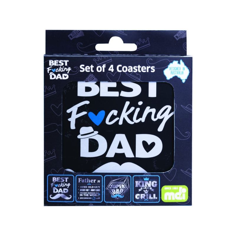 Coasters Set - Dad (6 Sets)