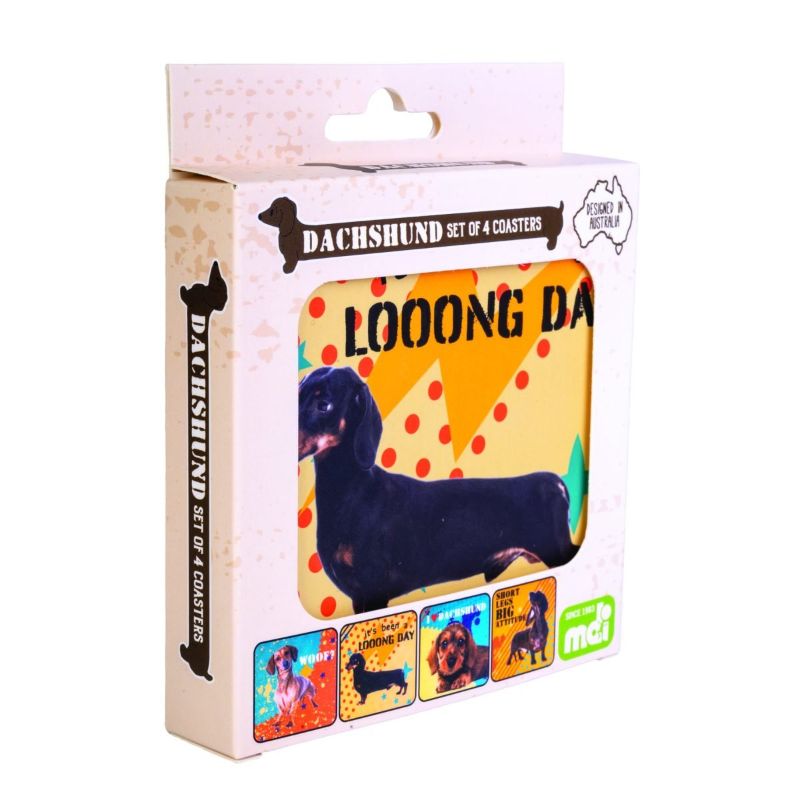 Coasters Set - Dachshund (6 Sets)