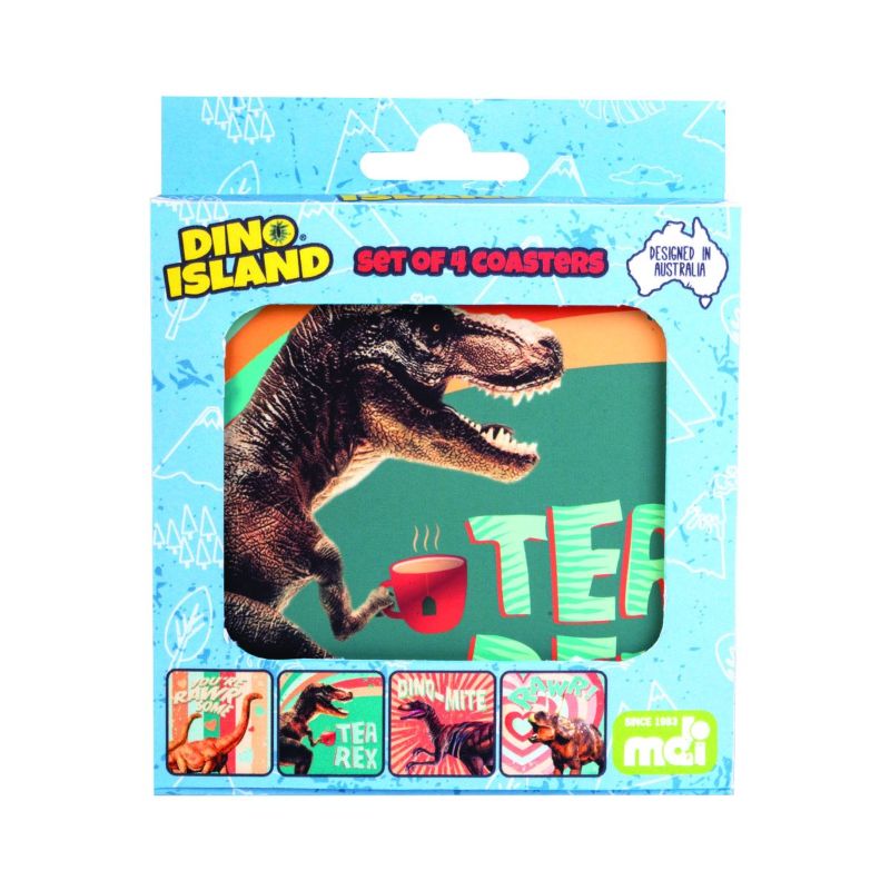 Coasters Set - Dinosaur (6 Sets)