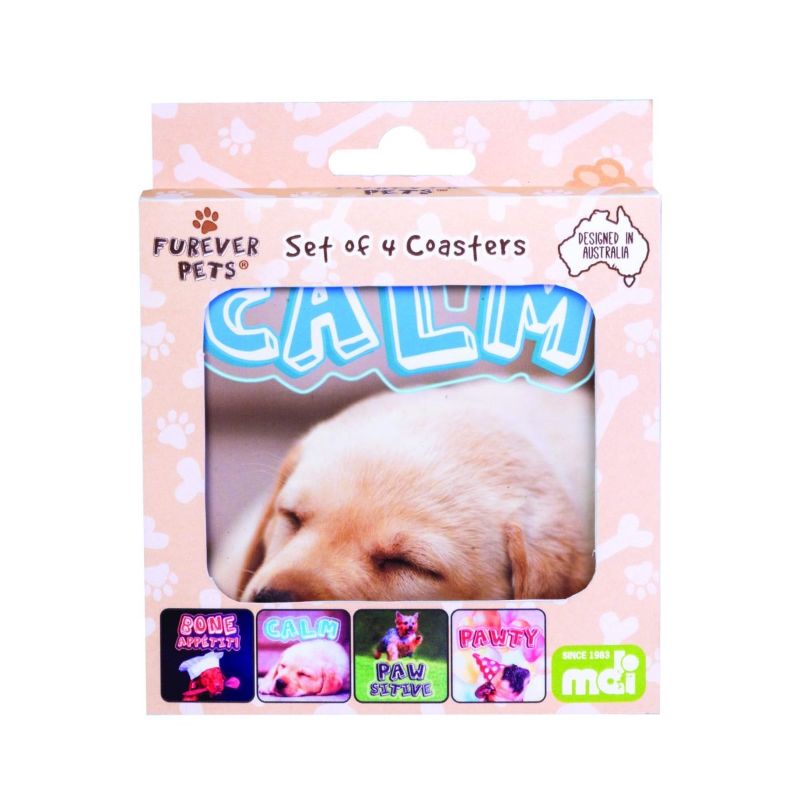 Coasters Set - Dog (6 Sets)