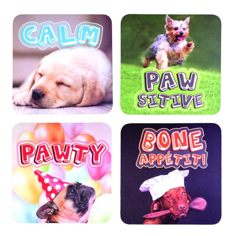 Coasters Set - Dog (6 Sets)