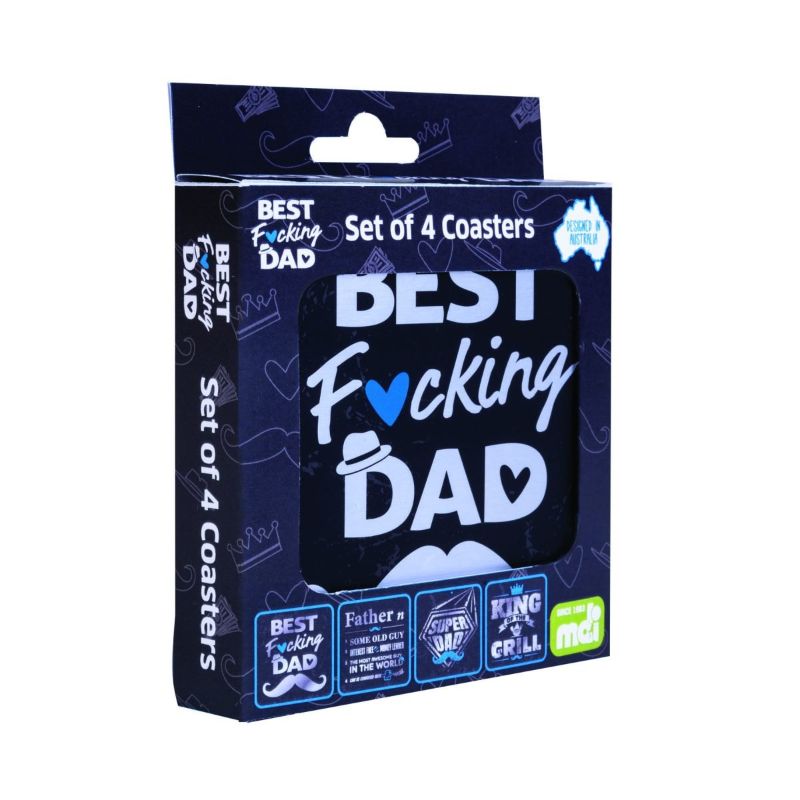 Coasters Set - Dad (6 Sets)