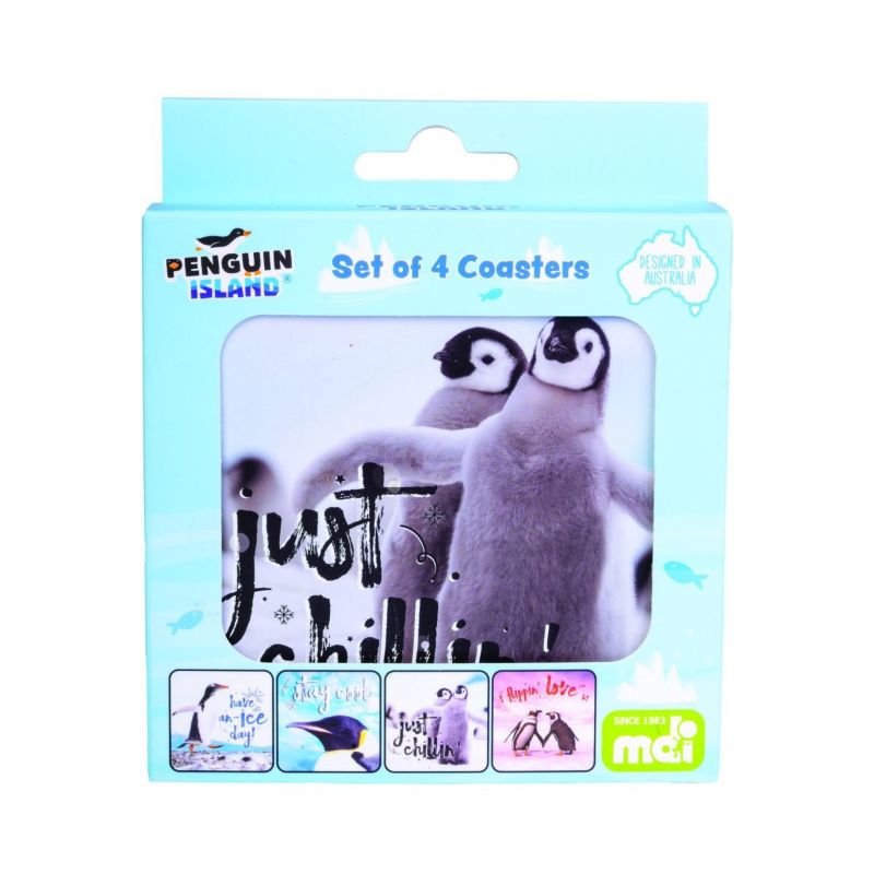 Coasters Set - Penguin (6 Sets)