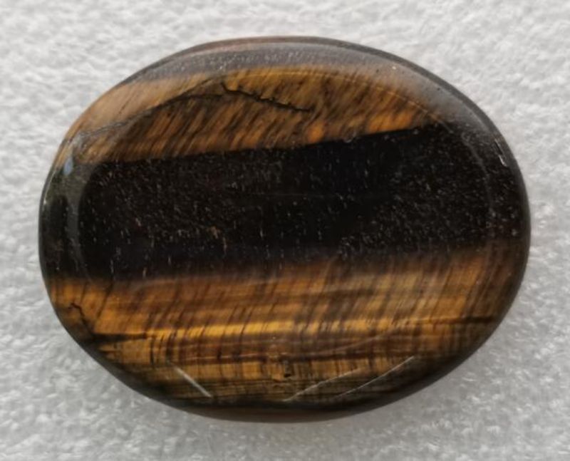 Worry Stone - Tiger Eye Oval (4.5cm)